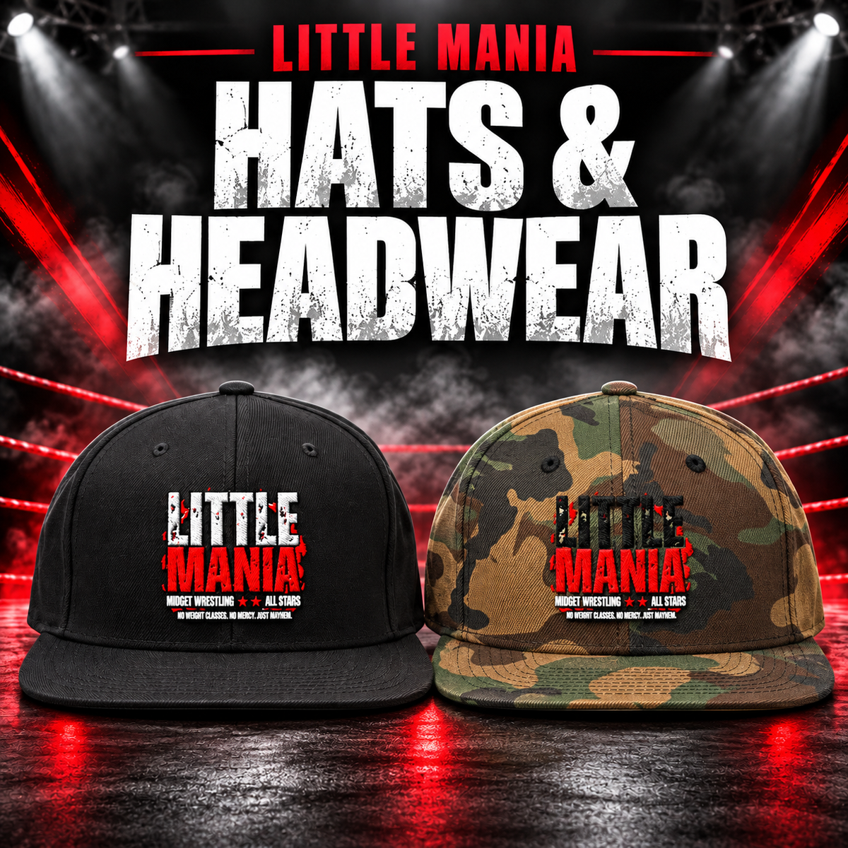 Hats & Headwear — Little Mania merchandise collection