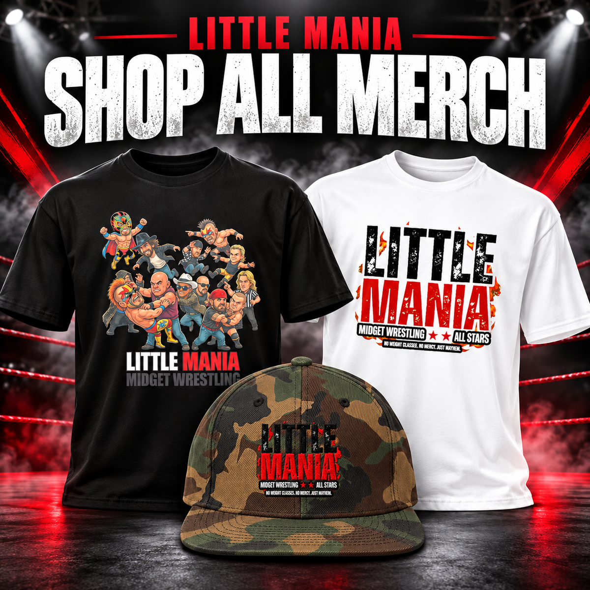Shop All Merch — Little Mania merchandise collection